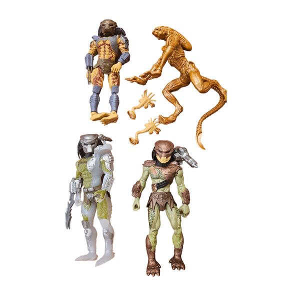 Alien VS. Predator Action Figure lot of 4 - Picture 1 of 1
